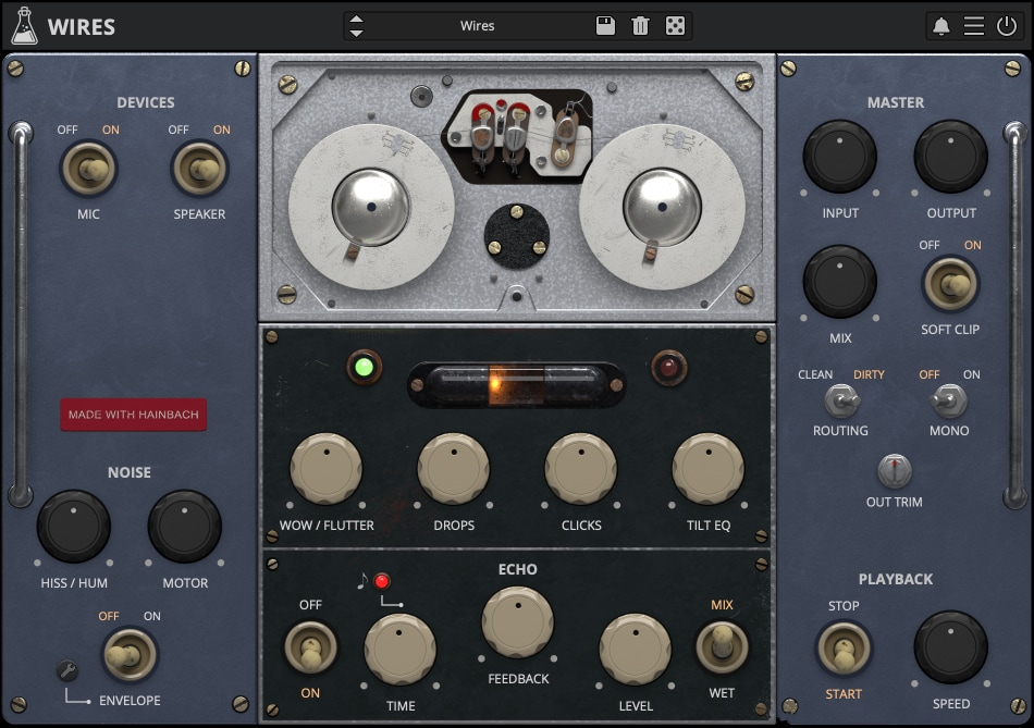 AudioThing Wires (vintage recorder)